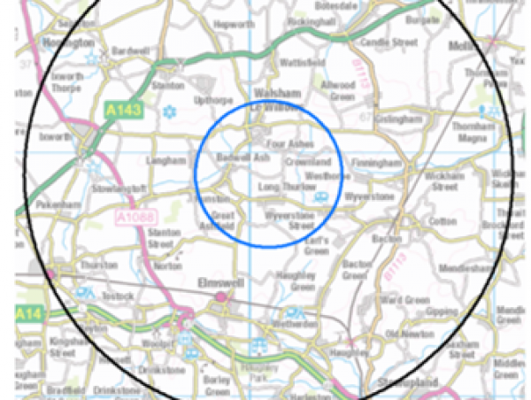 Bird Flu 3km Protection Zone2