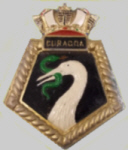 HMS Curacao badge