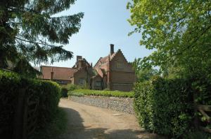 Badwell Hall from back drive